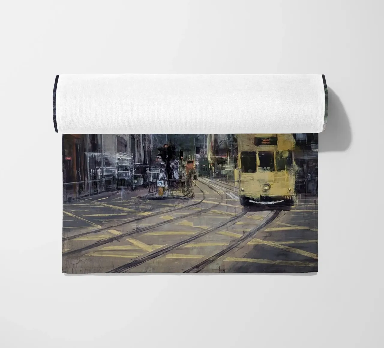 "HONG_KONG_24_02" - Vista sulla città telo mare da Eduard Warkentin Art