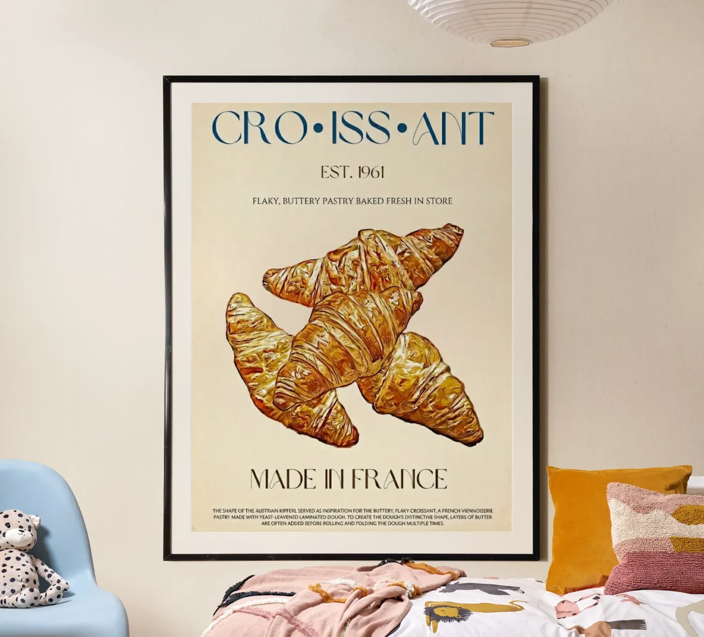 Croissant poster da John Sander