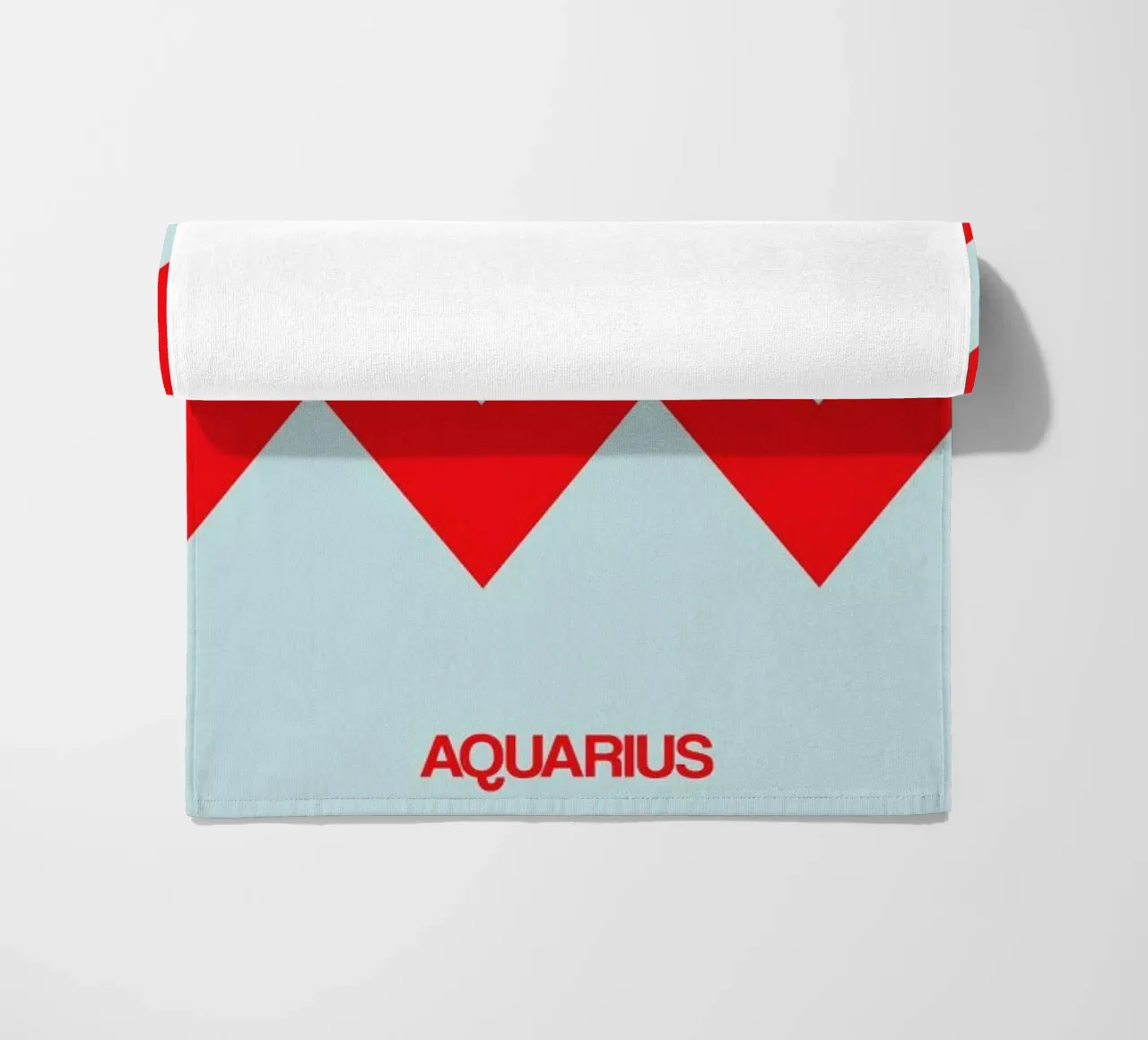 Aquarius Zodiac Sign Red telo mare da Naxart