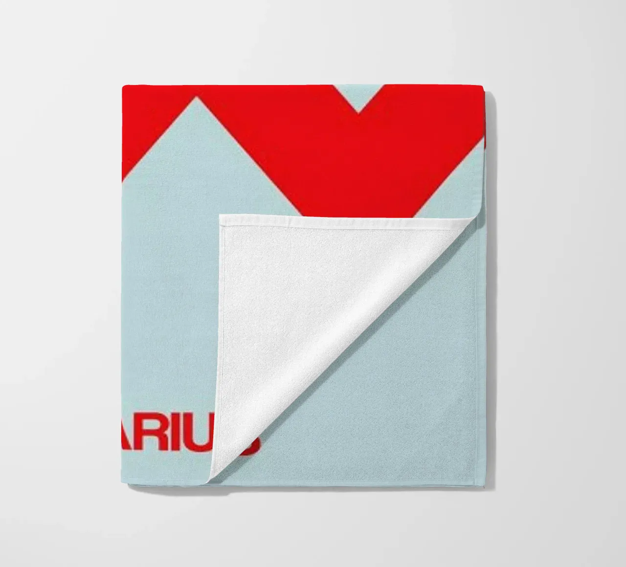 Aquarius Zodiac Sign Red telo mare da Naxart