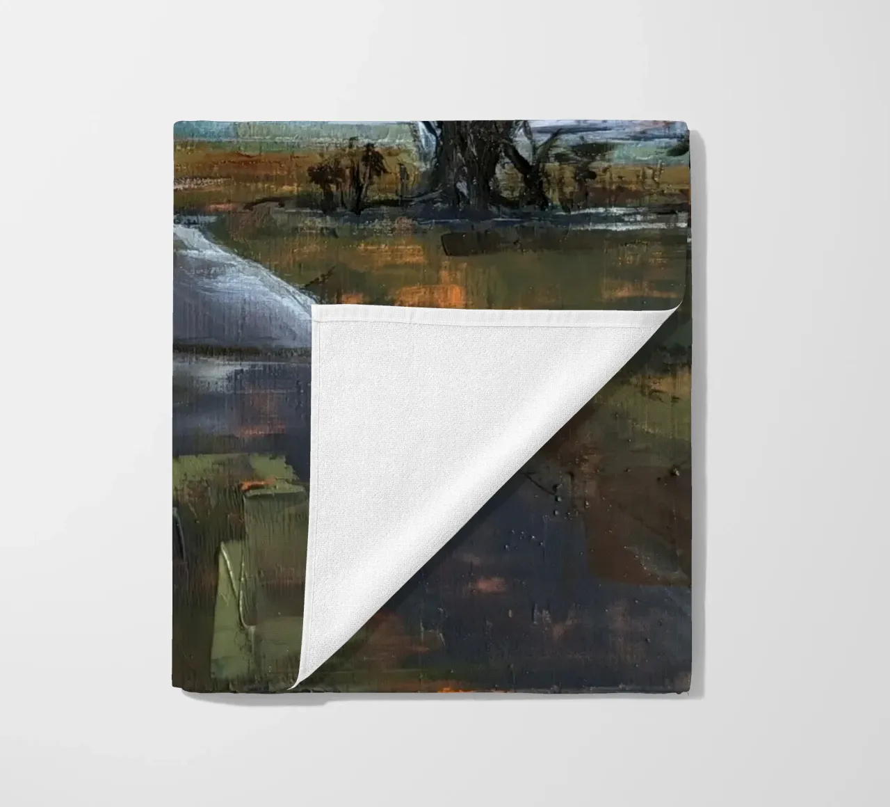 "Da nessuna parte 01" telo mare da Eduard Warkentin Art