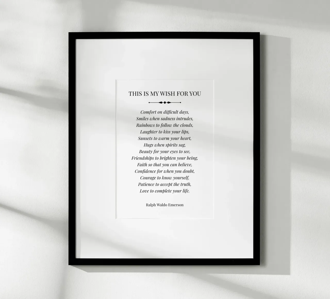 Questo è il mio desiderio per voi carta hahnemühle da Paigaam Studio