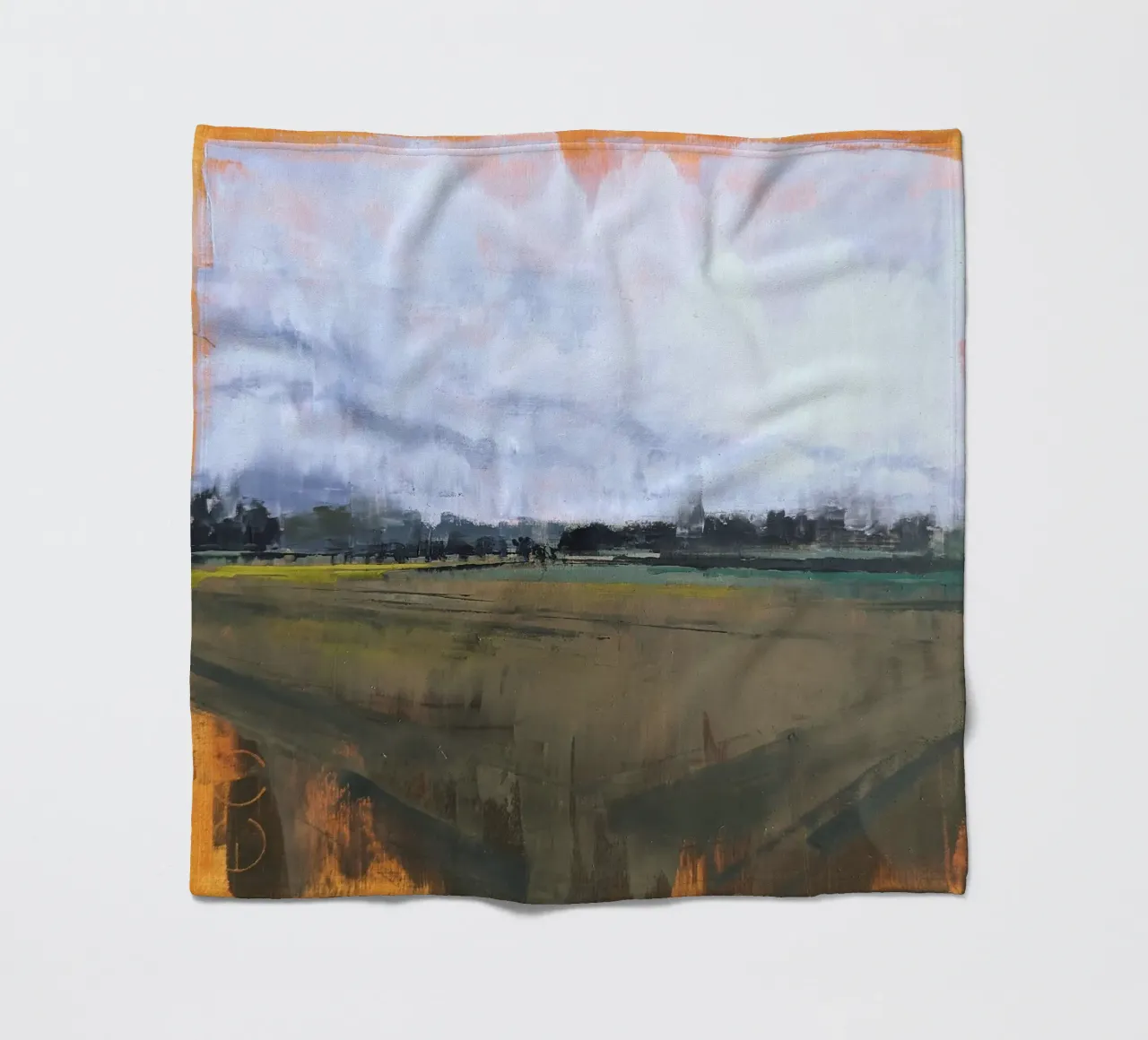 "Nowhere 03" coperta in pile da Eduard Warkentin Art