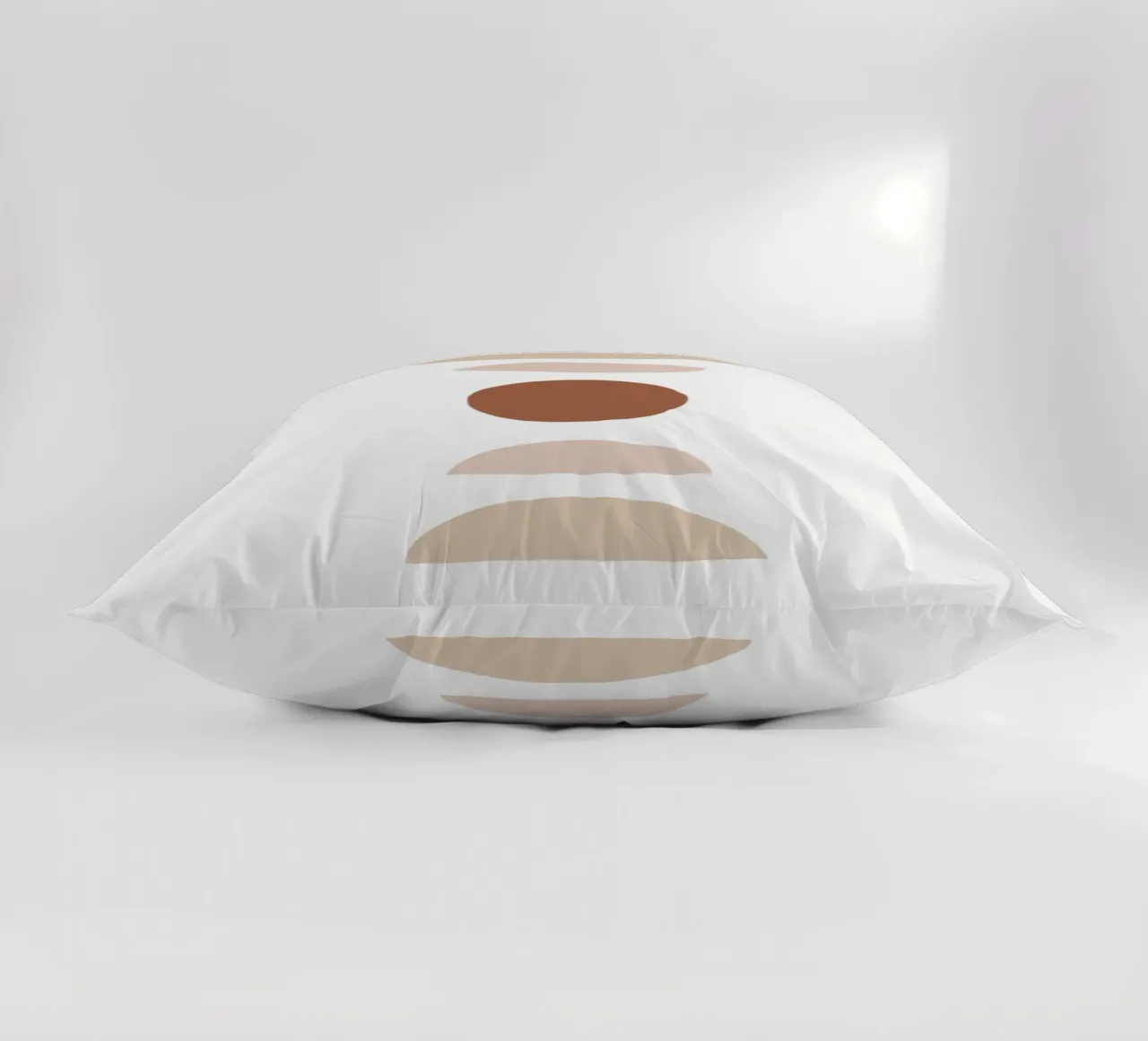 Abstract geometry - Boho minimalism decorative cushion by Whole©