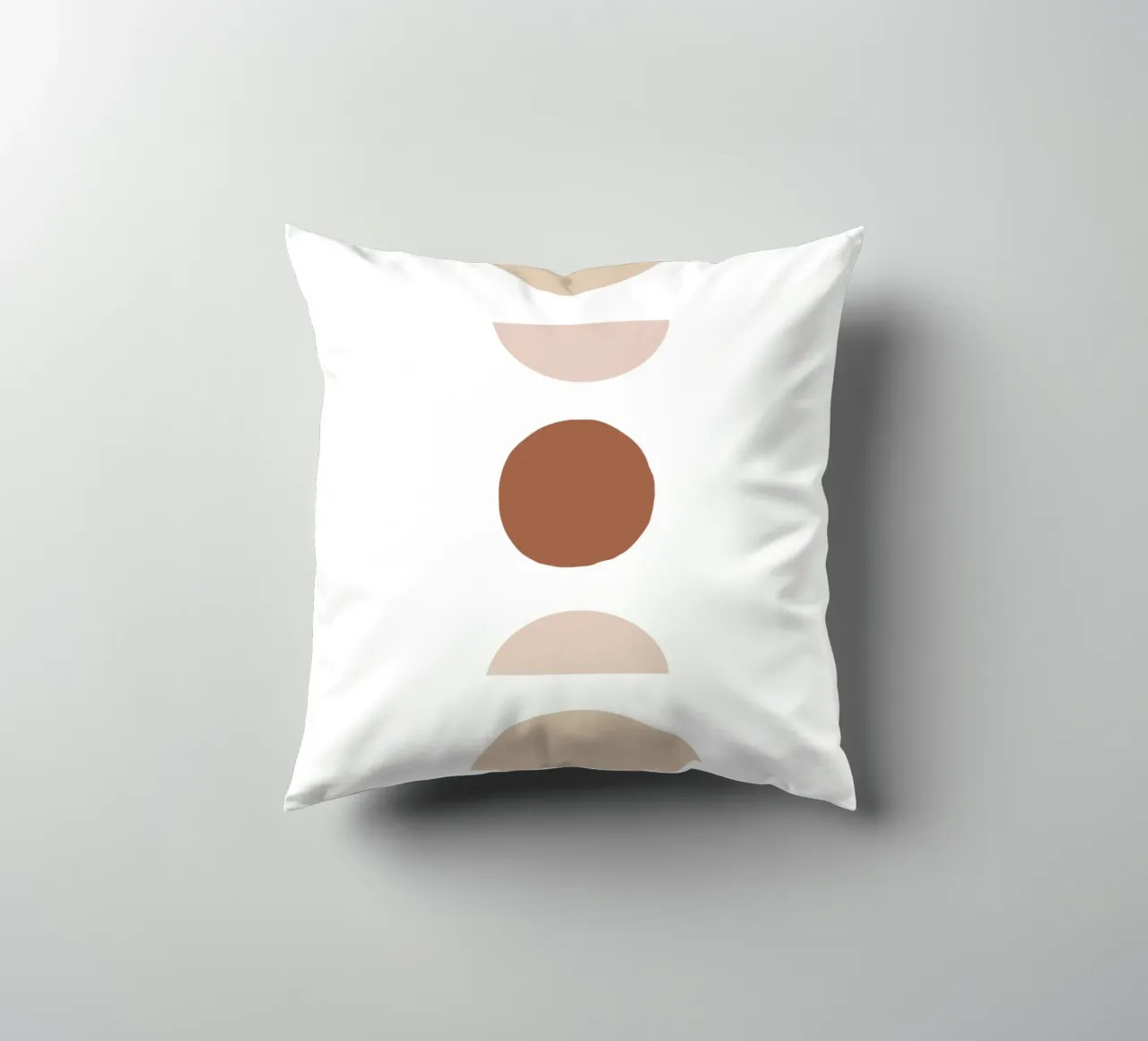 Abstract geometry - Boho minimalism decorative cushion by Whole©