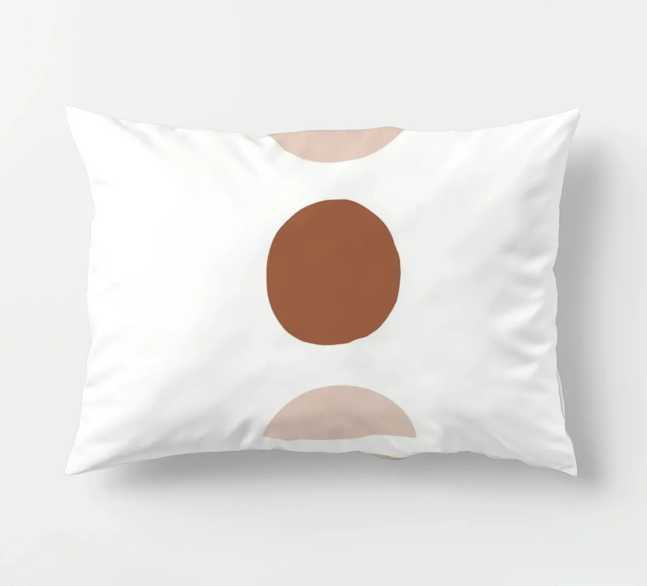Abstract geometry - Boho minimalism decorative cushion by Whole©