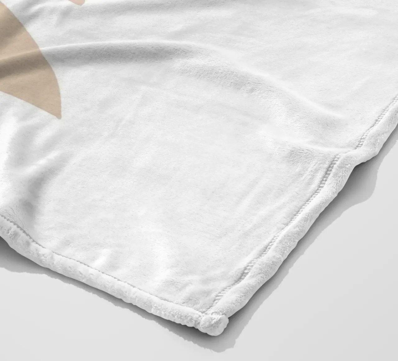 Abstrakte Geometrie – Boho Minimalismus Fleecedecke von Whole©