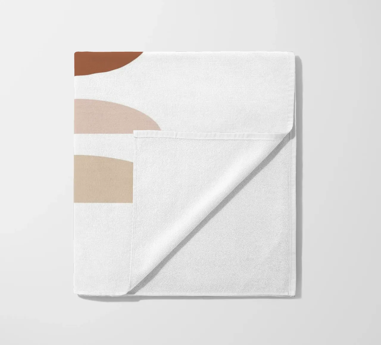 Abstract geometry - Boho minimalism beach towel by Whole©