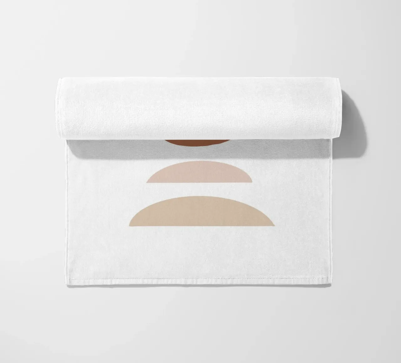 Abstract geometry - Boho minimalism beach towel by Whole©