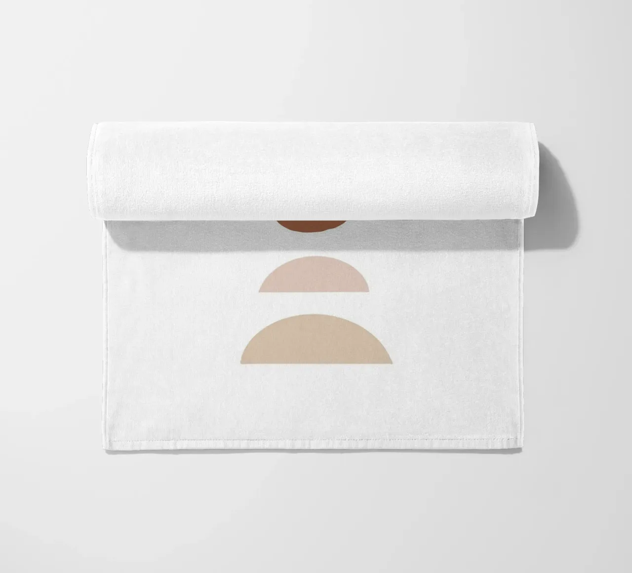 Abstract geometry - Boho minimalism beach towel by Whole©