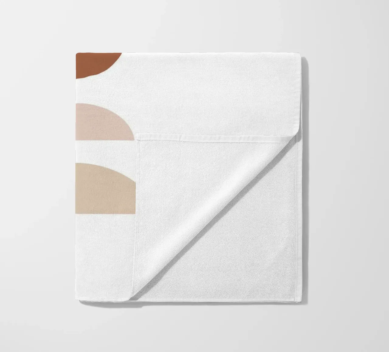 Abstract geometry - Boho minimalism beach towel by Whole©