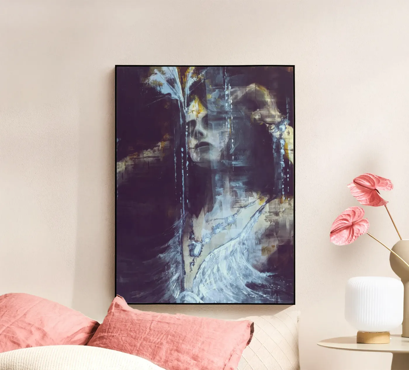 "Dionysos acryl van Eduard Warkentin Art