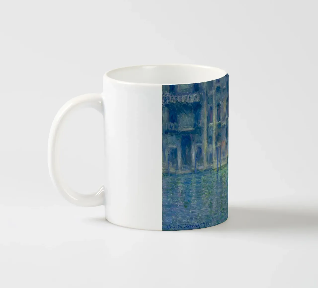 Claude Monet - Palazzo da Mula in Venice tazza in ceramica da William Store
