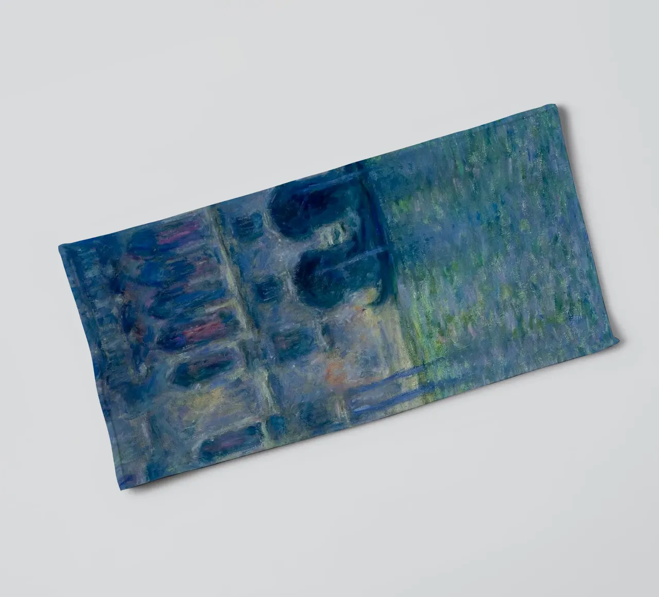 Claude Monet - Palazzo da Mula in Venice asciugamano da bagno da William Store