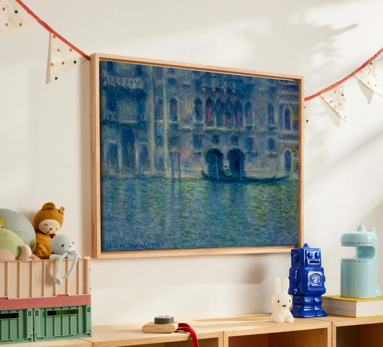 Claude Monet - Palazzo da Mula in Venice plexiglass da William Store