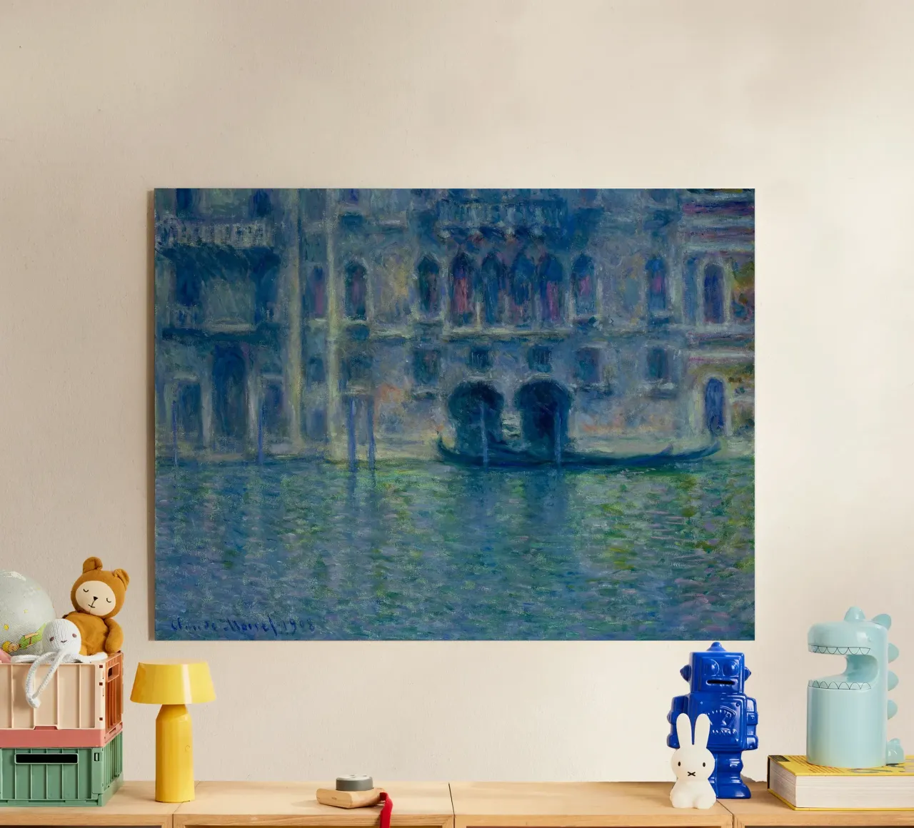 Claude Monet - Palazzo da Mula in Venice plexiglass da William Store
