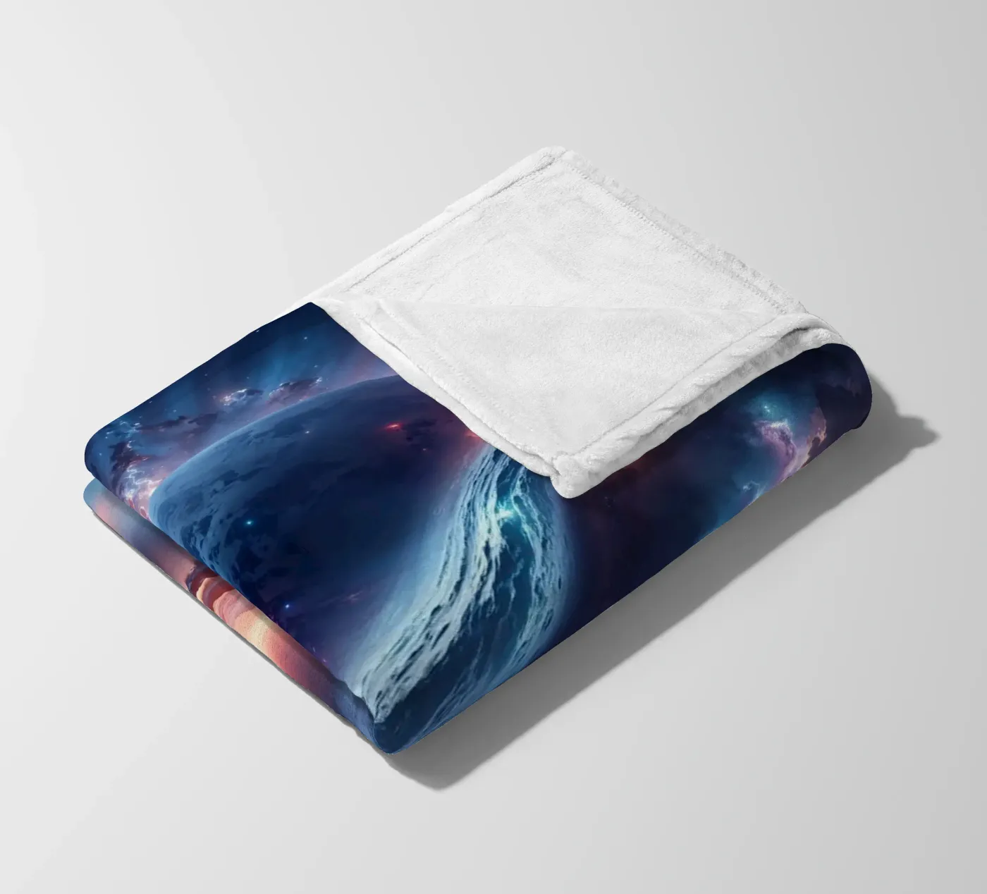 Interstellar Dreamscape Fleecedecke von Pixaverse