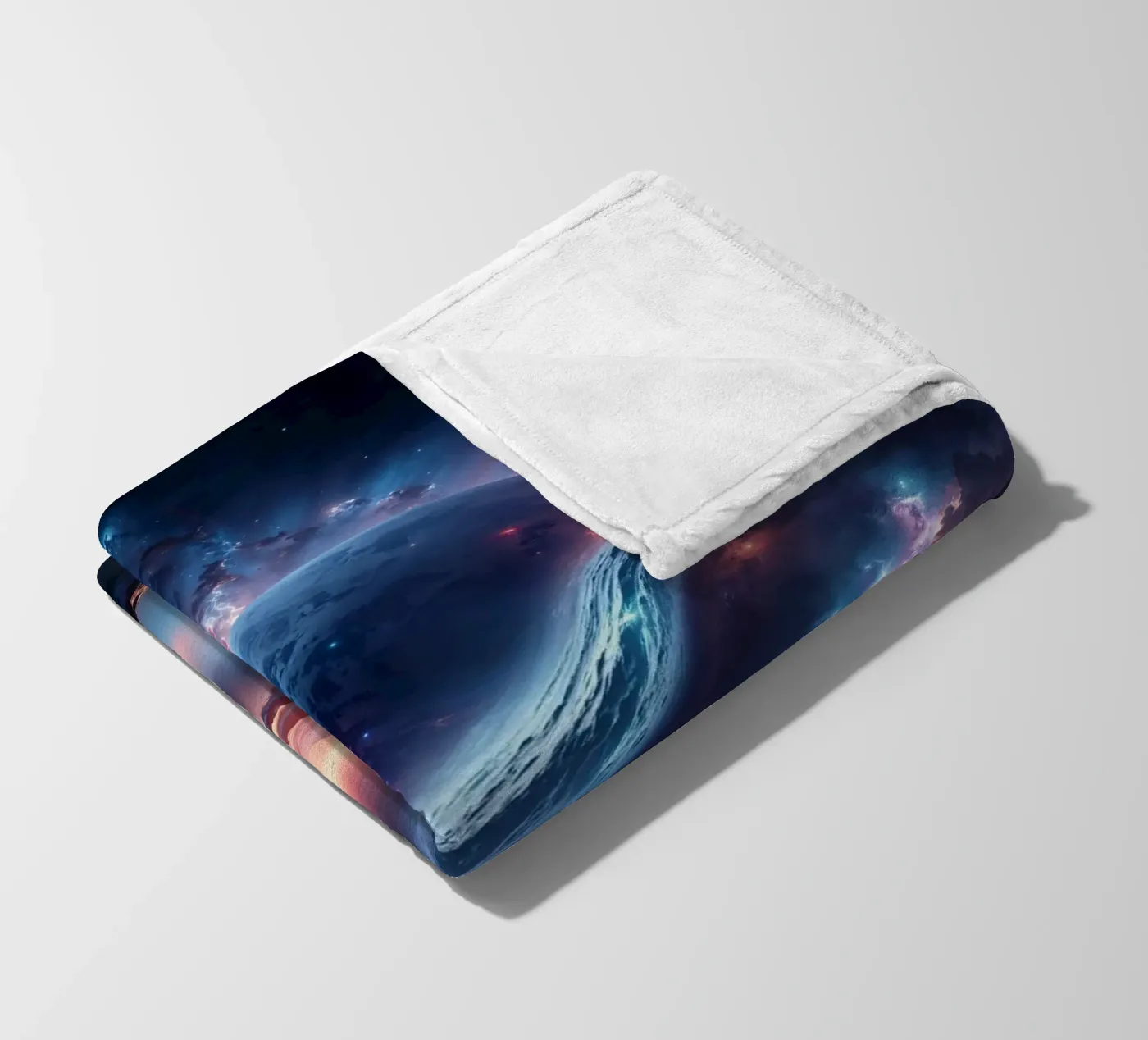 Interstellar Dreamscape Fleecedecke von Pixaverse