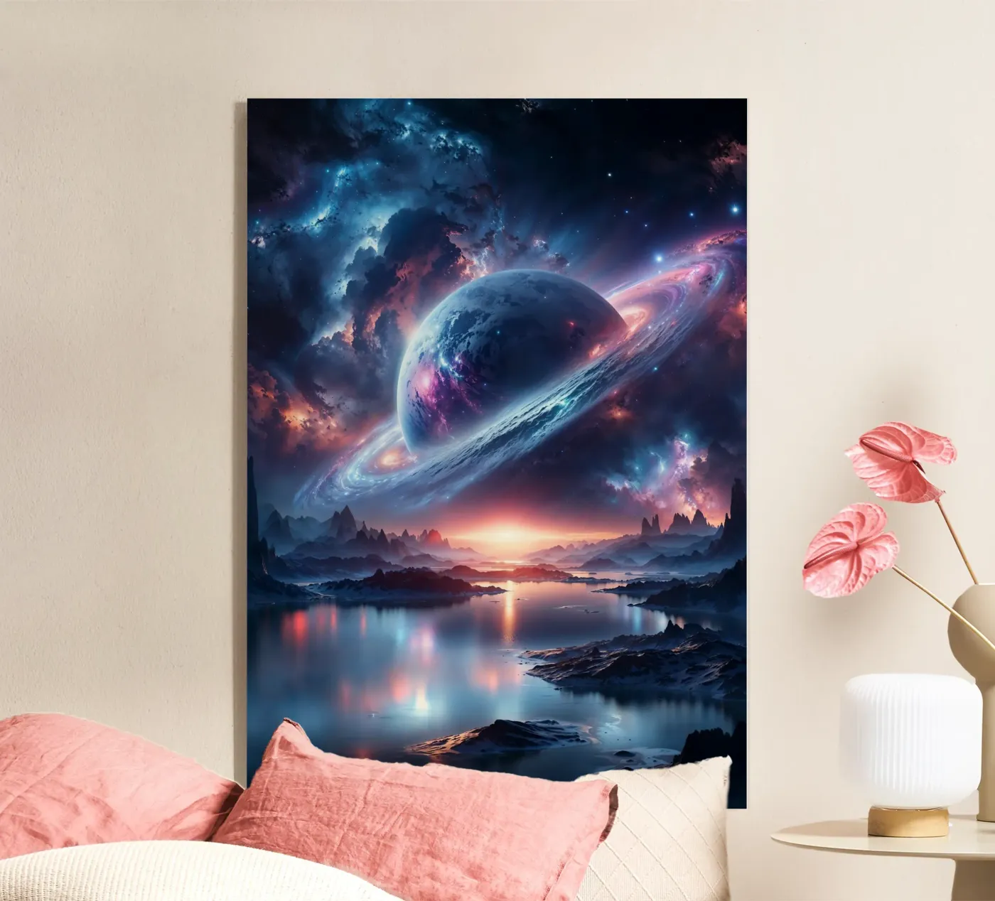 Interstellar Dreamscape plexiglas de Pixaverse
