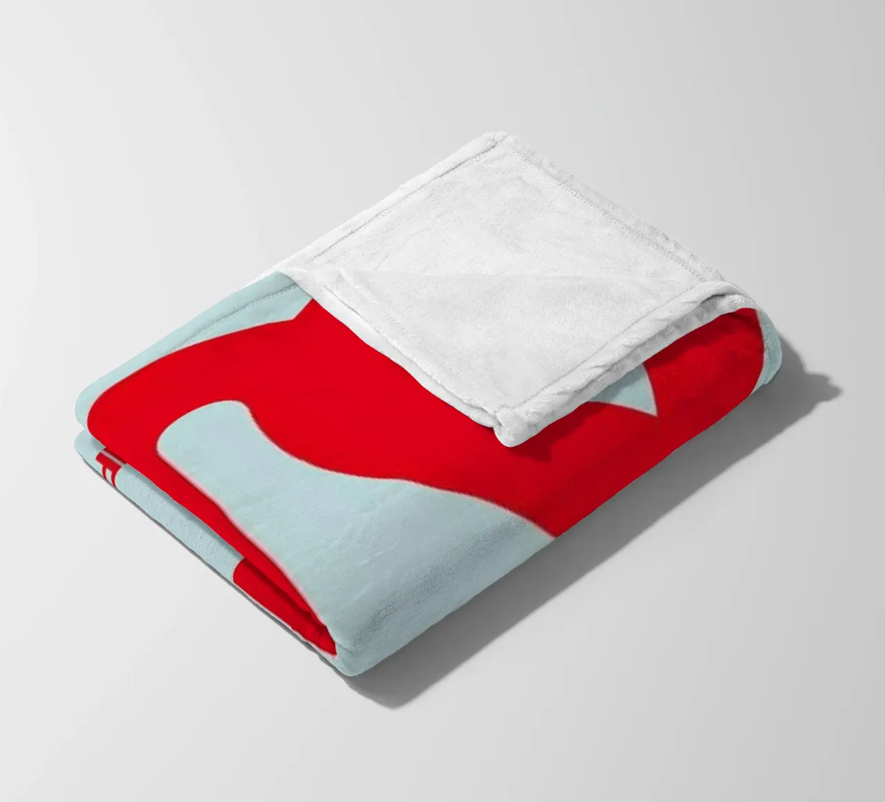 Virgo Zodiac Sign Red coperta in pile da Naxart