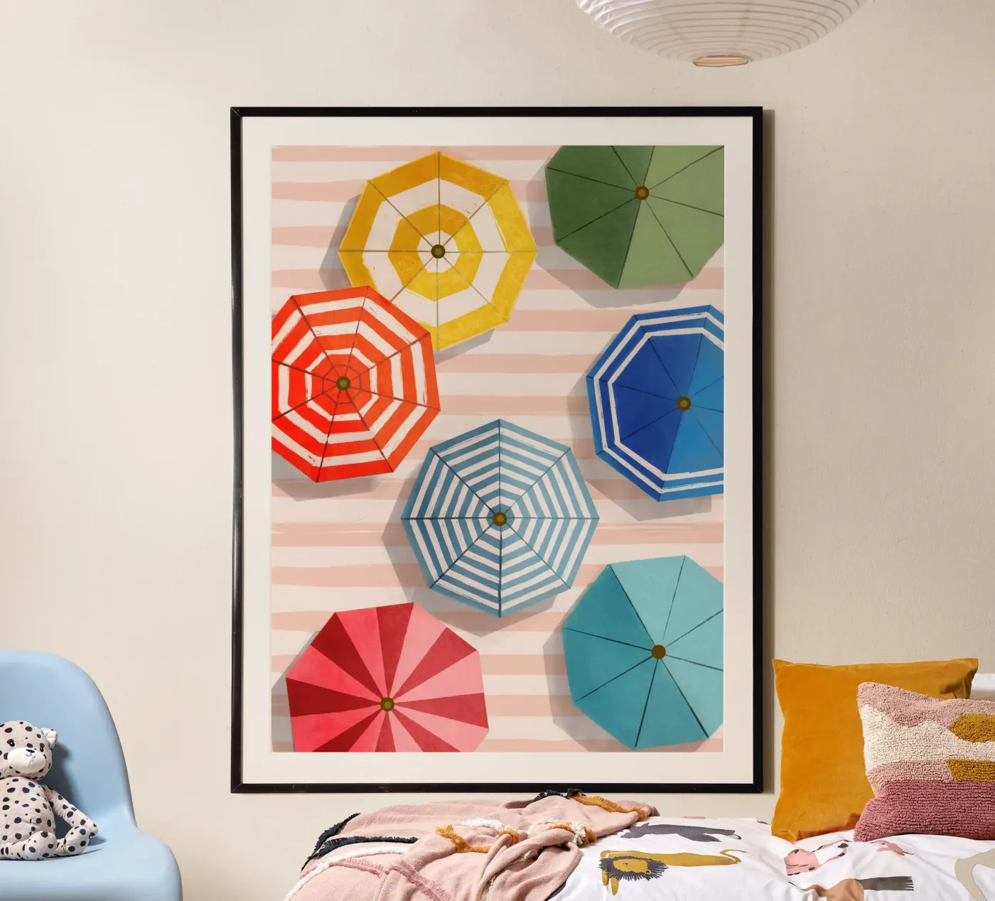 Sulla spiaggia poster da Tiny Wonder Co.