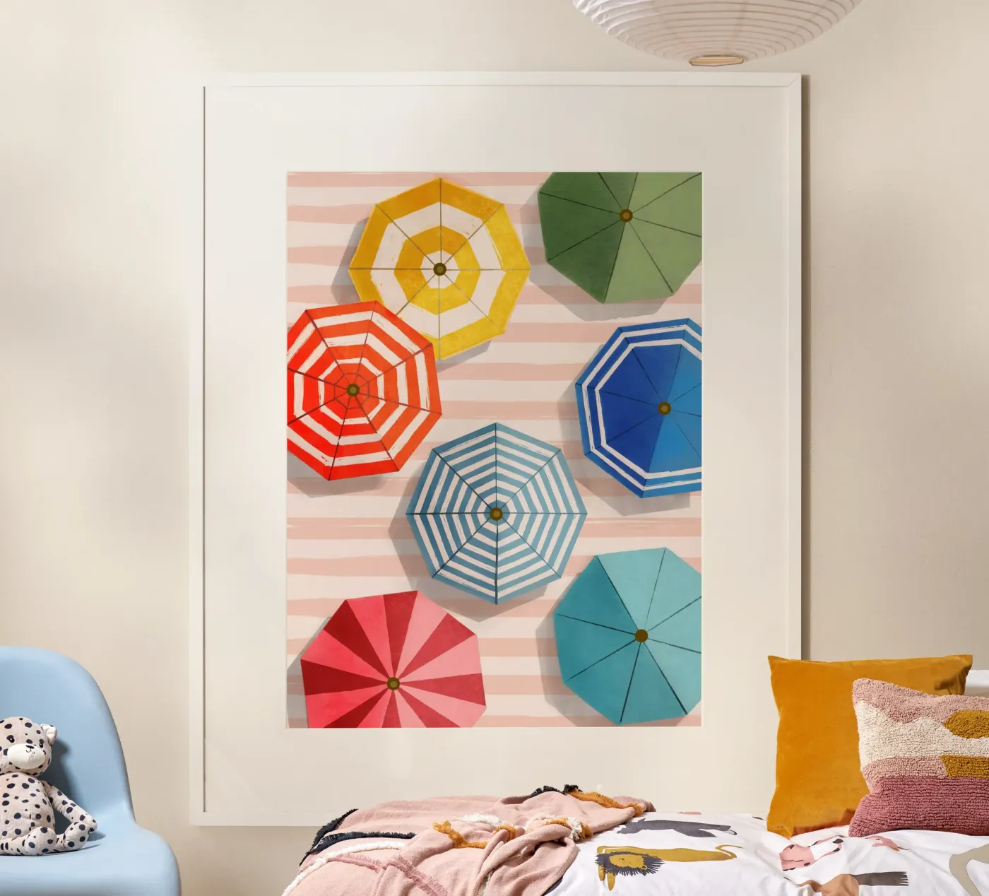 Sulla spiaggia poster da Tiny Wonder Co.
