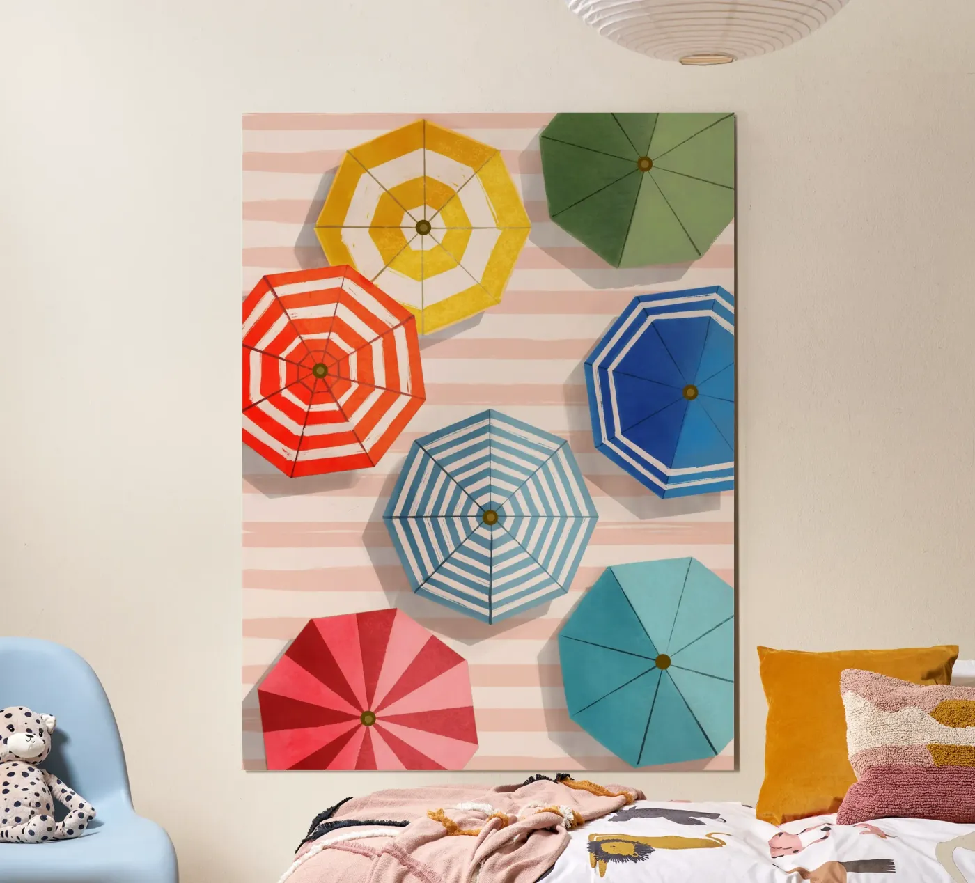 Sulla spiaggia poster da Tiny Wonder Co.