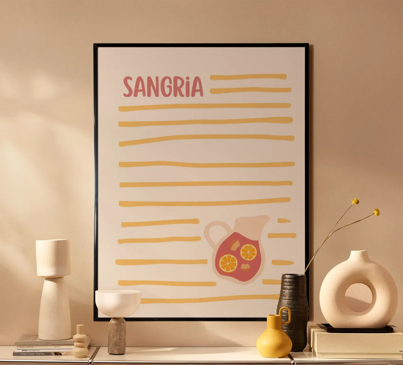 sangria poster da Les Copains