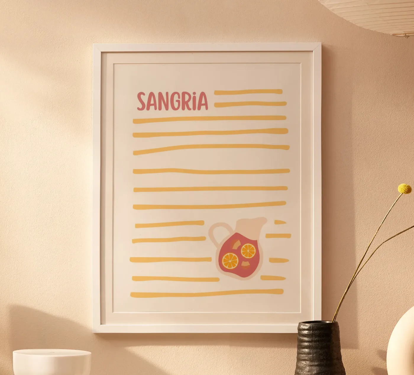 sangria poster da Les Copains