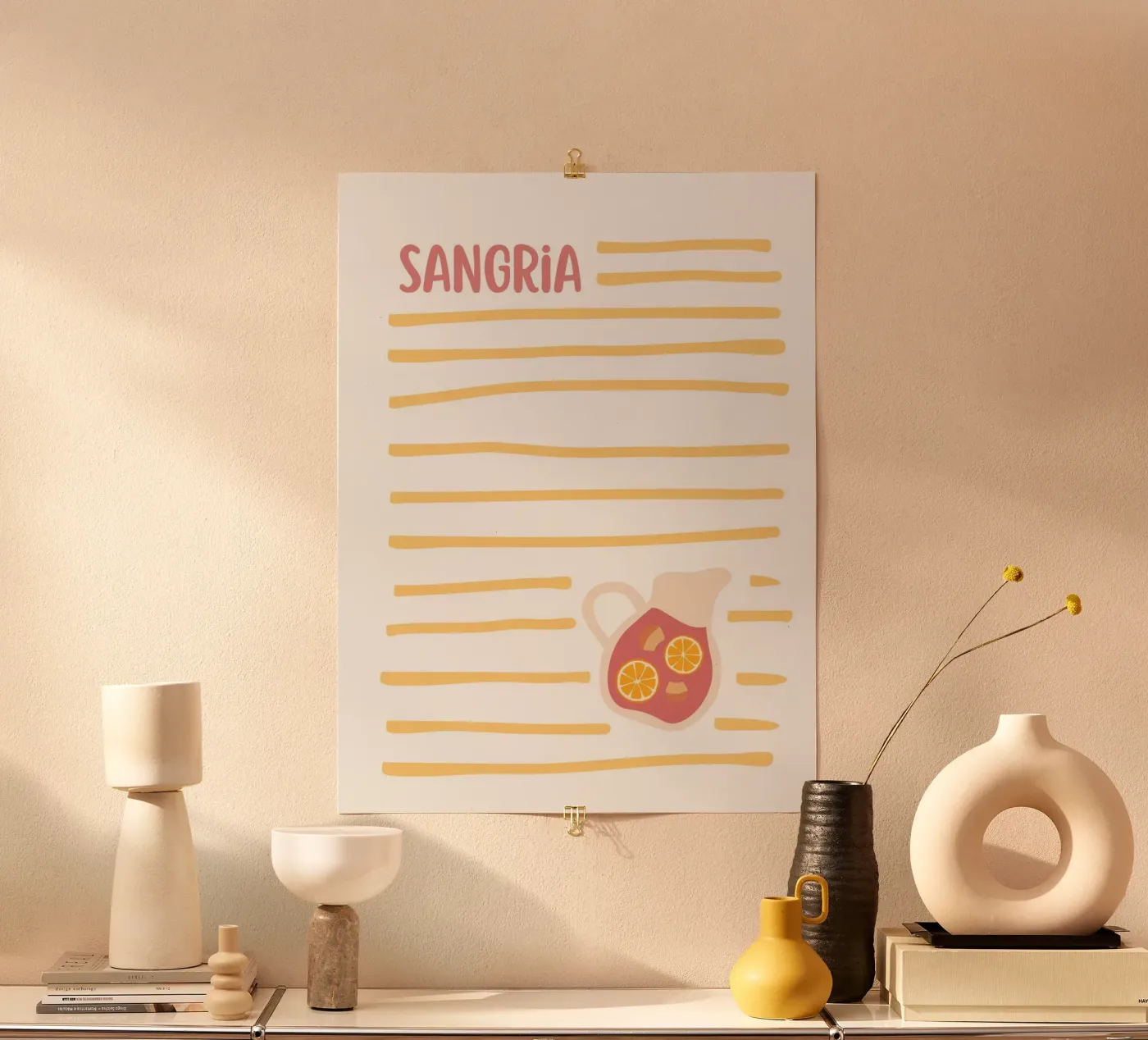 sangria poster da Les Copains