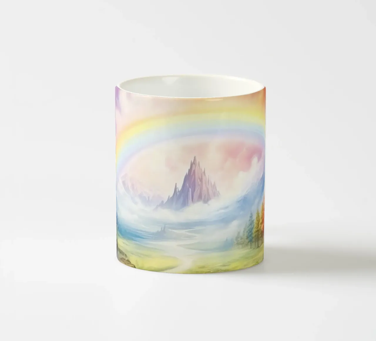 Arcobaleno tazza in ceramica da Théïa's Fantasia World