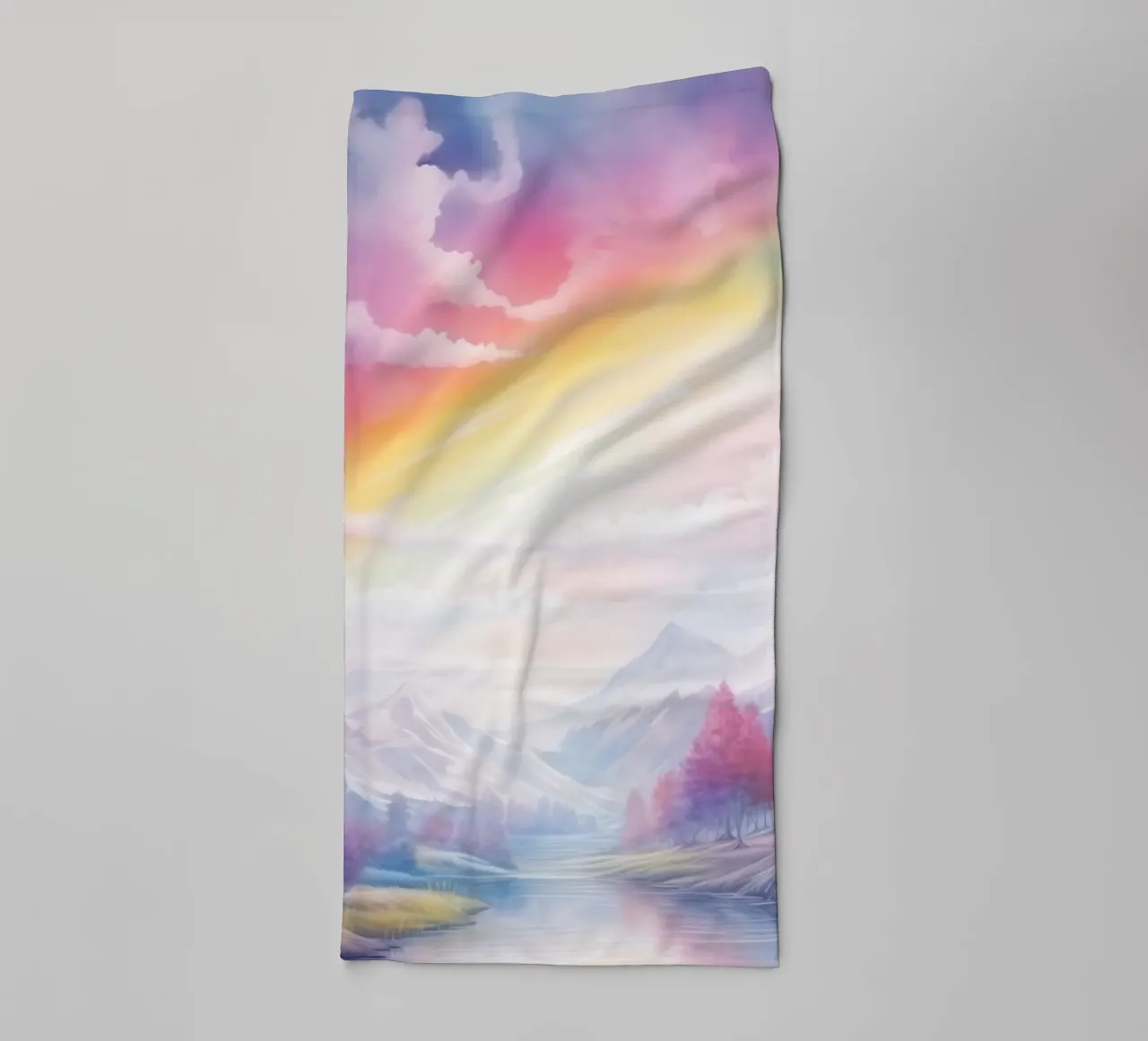 Arcobaleno asciugamano da bagno da Théïa's Fantasia World