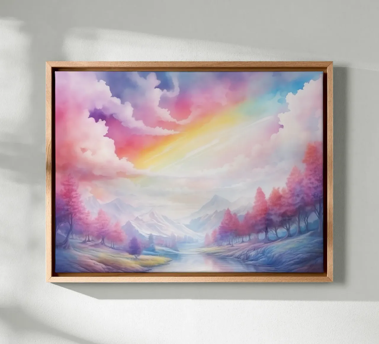 Arcobaleno tela con Cornice a cassetta da Théïa's Fantasia World