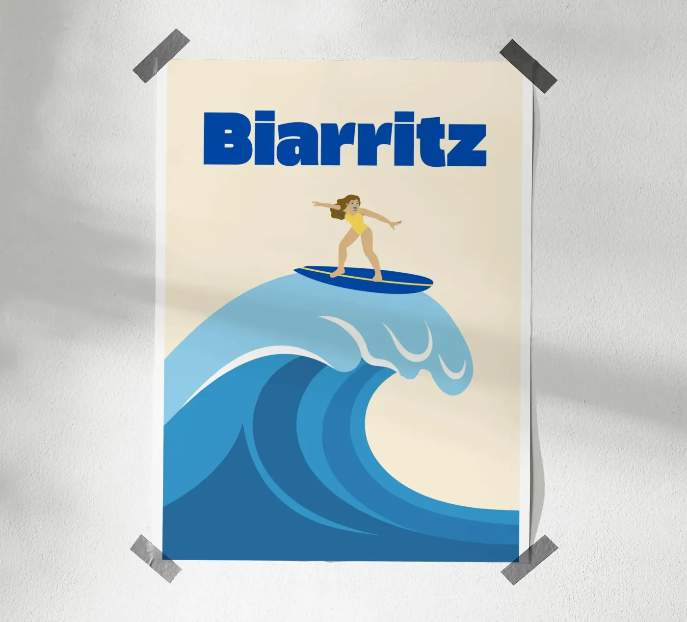 biarritz poster da Les Copains