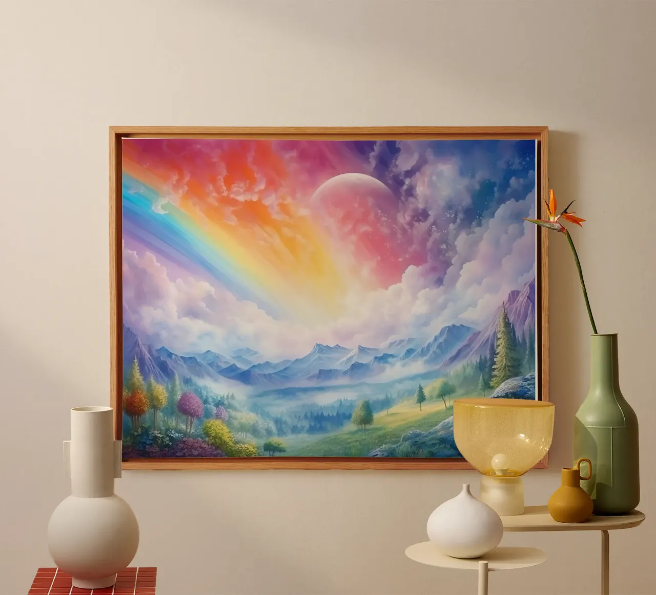 Rainbow canvas by Théïa's Fantasia World