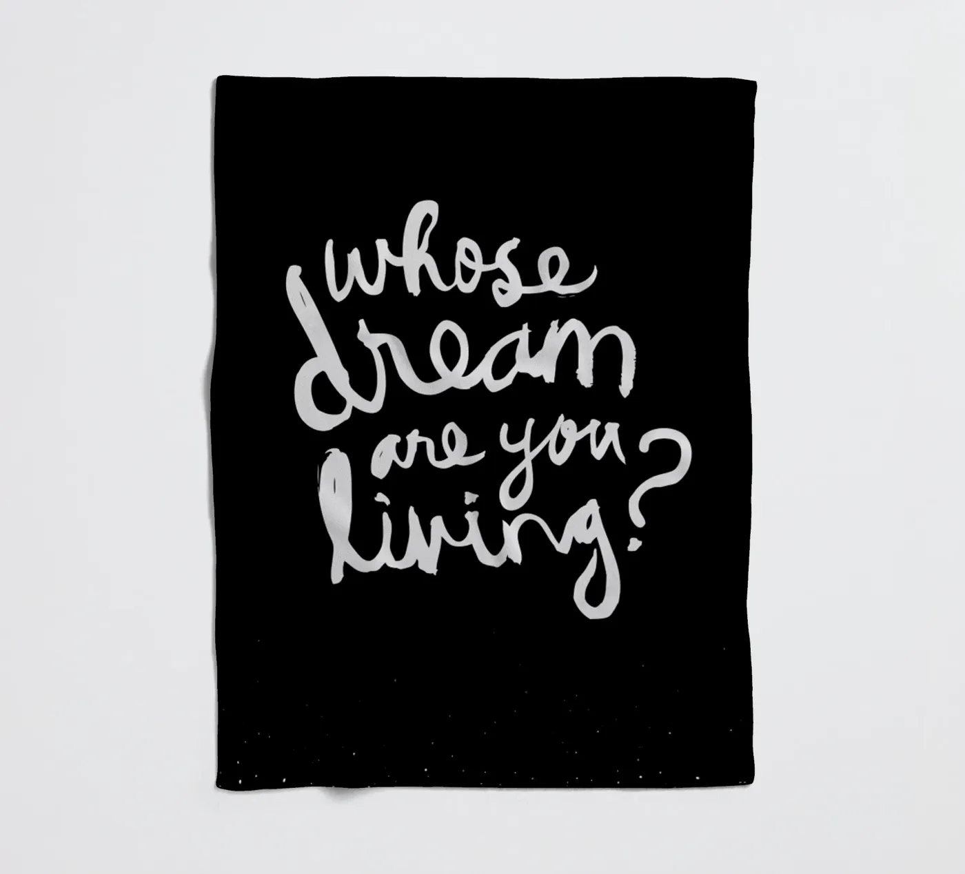 Whose Dream fleecedeken van Dead Language