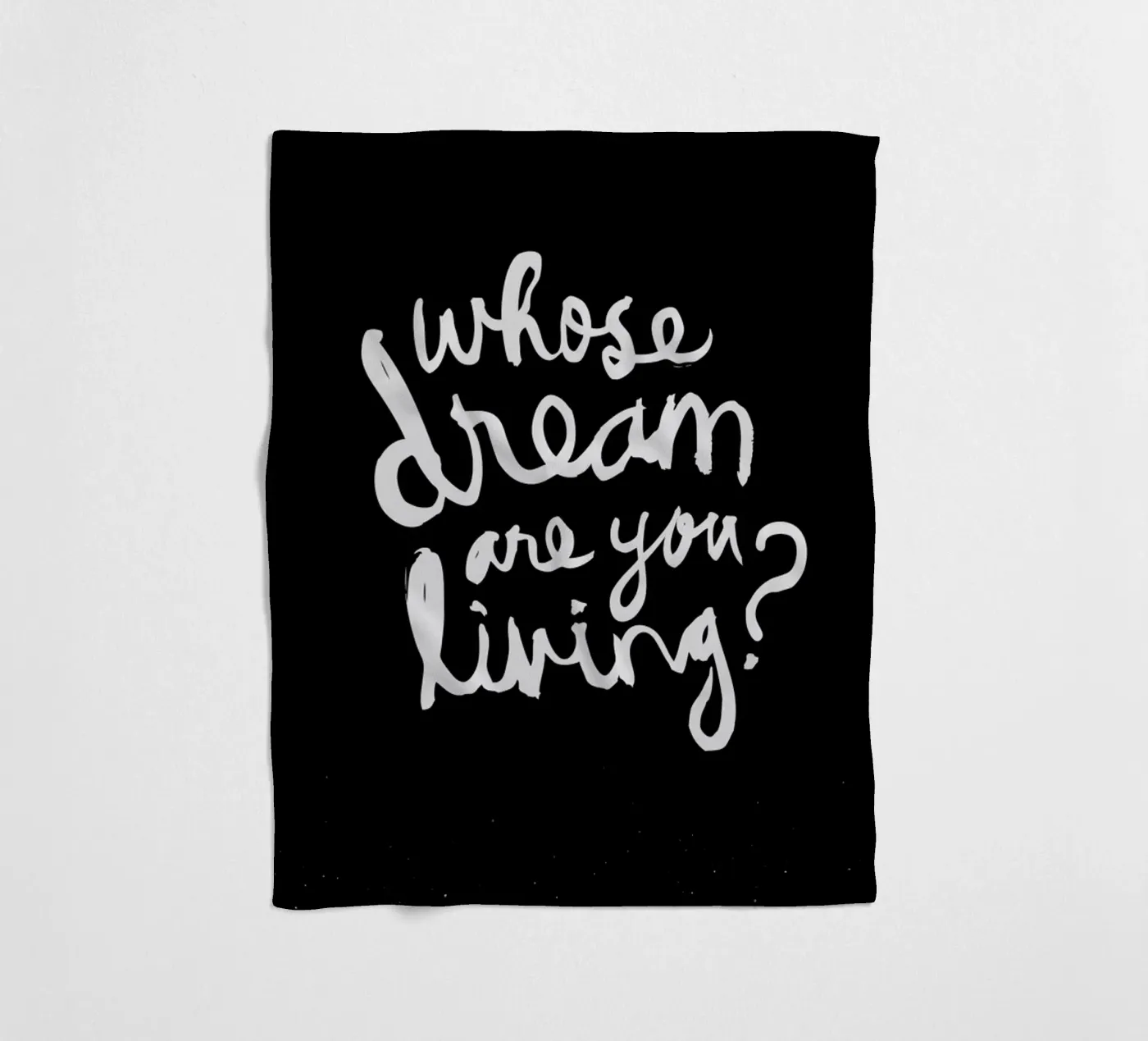 Whose Dream fleecedeken van Dead Language