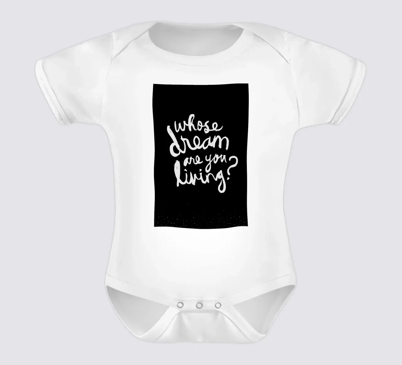 Whose Dream babyrompertje korte mouwen van Dead Language
