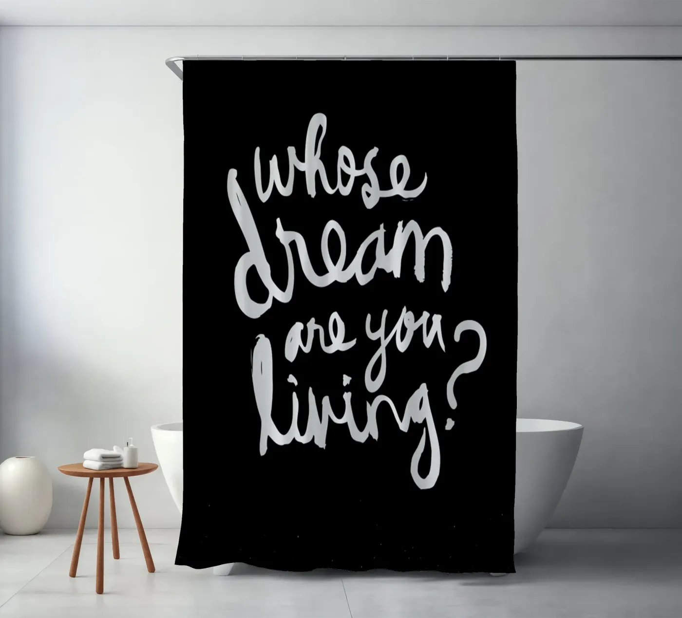 Whose Dream Duschvorhang von Dead Language