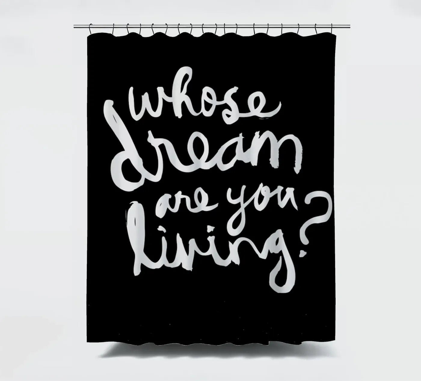 Whose Dream Duschvorhang von Dead Language