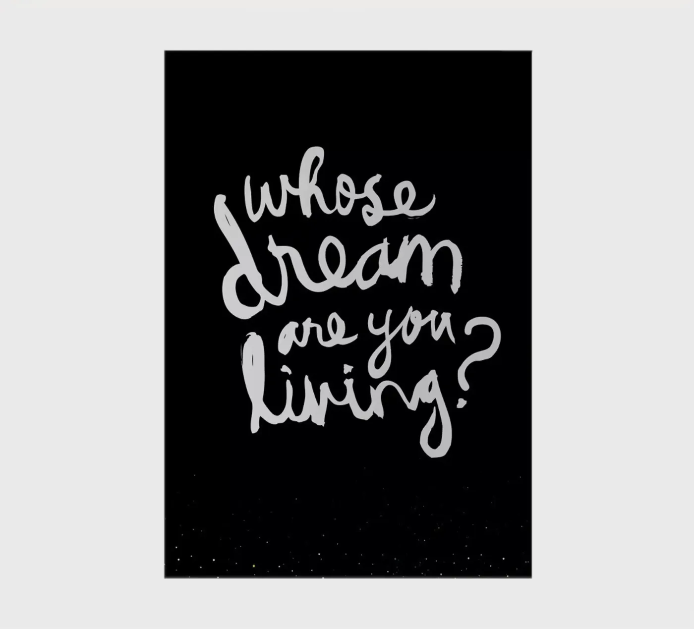 Whose Dream notebook by Dead Language