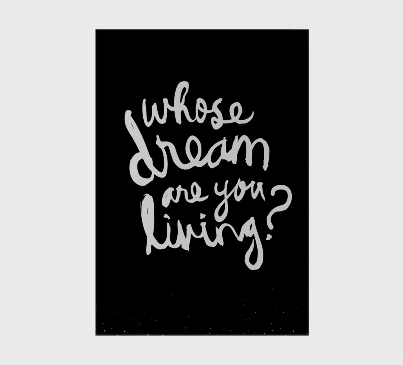 Whose Dream notebook by Dead Language