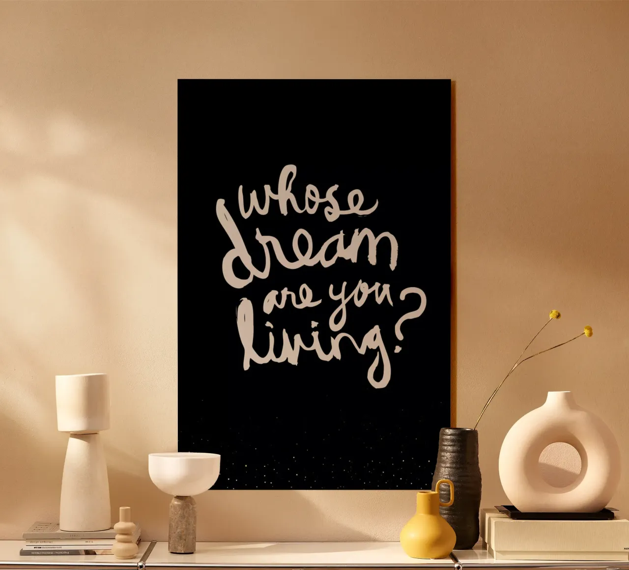 Whose Dream plexiglass da Dead Language