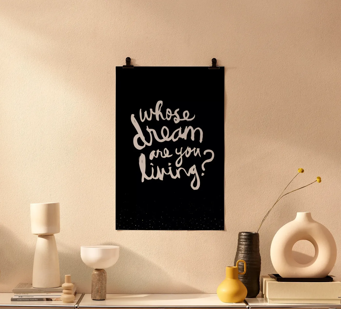 Whose Dream poster van Dead Language