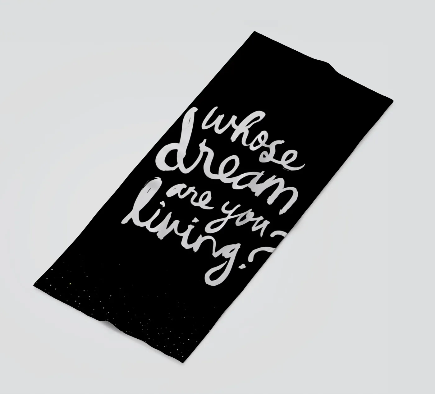 Whose Dream strandhanddoek van Dead Language