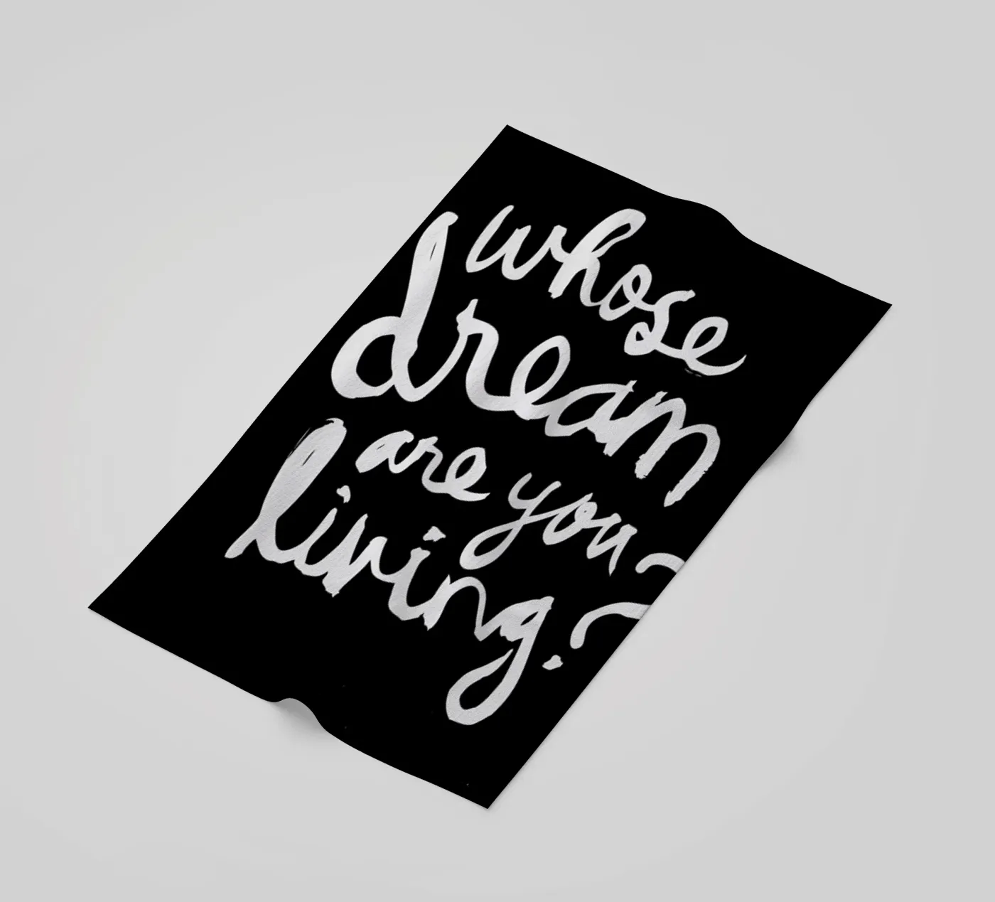 Whose Dream serviette de plage de Dead Language