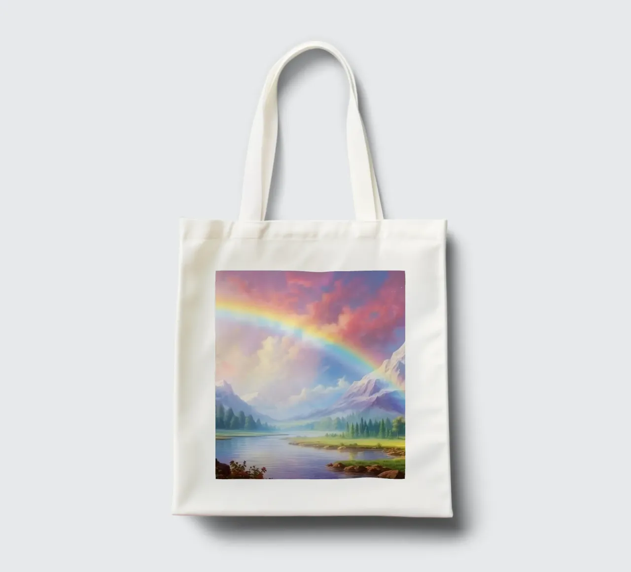 Arcobaleno borsa in juta da Théïa's Fantasia World