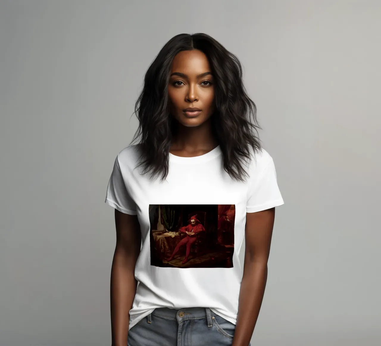 Jan Matejko - Stanczyk t-shirt da donna da William Store