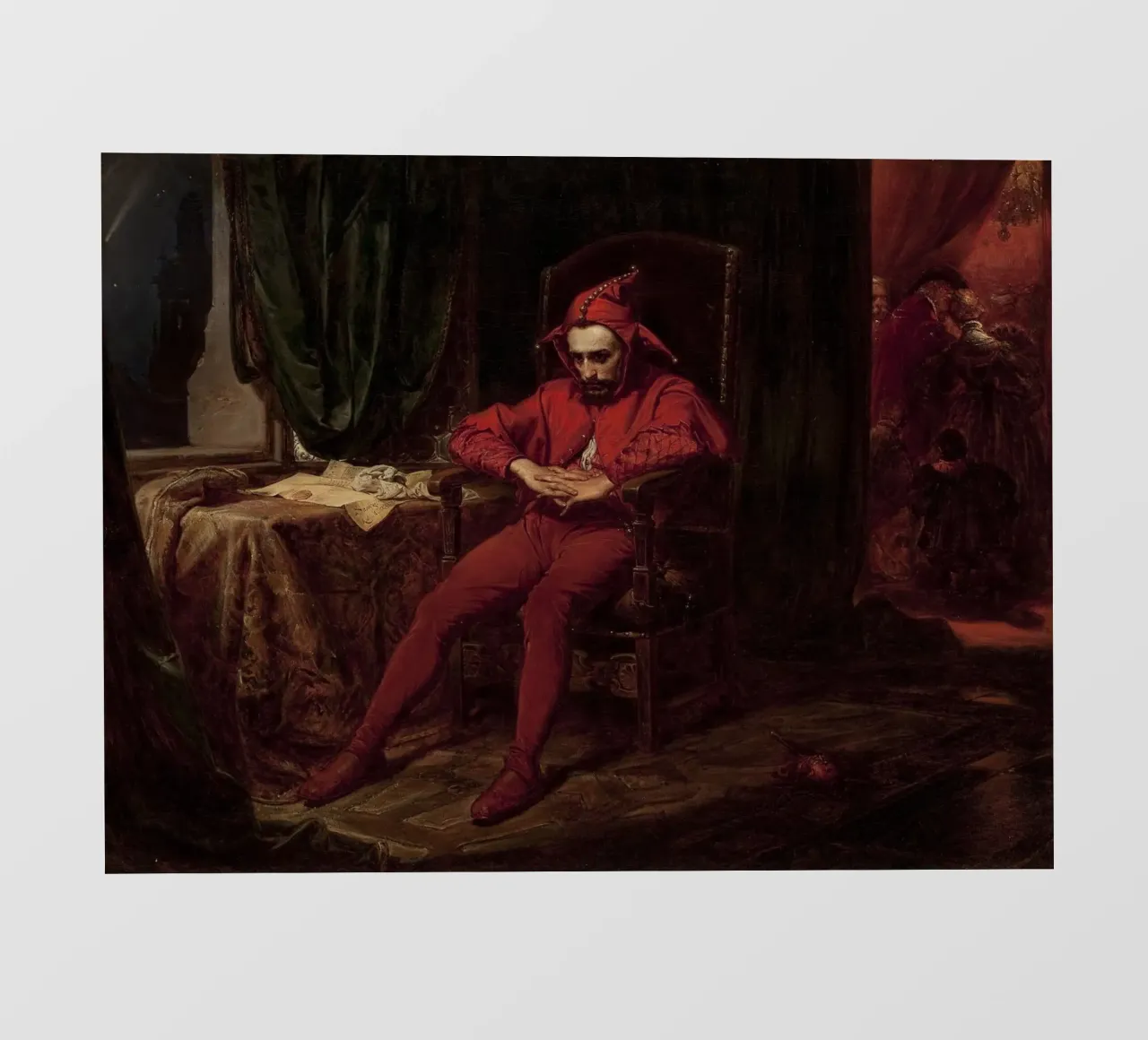 Jan Matejko - Stanczyk pellicola backlit da William Store