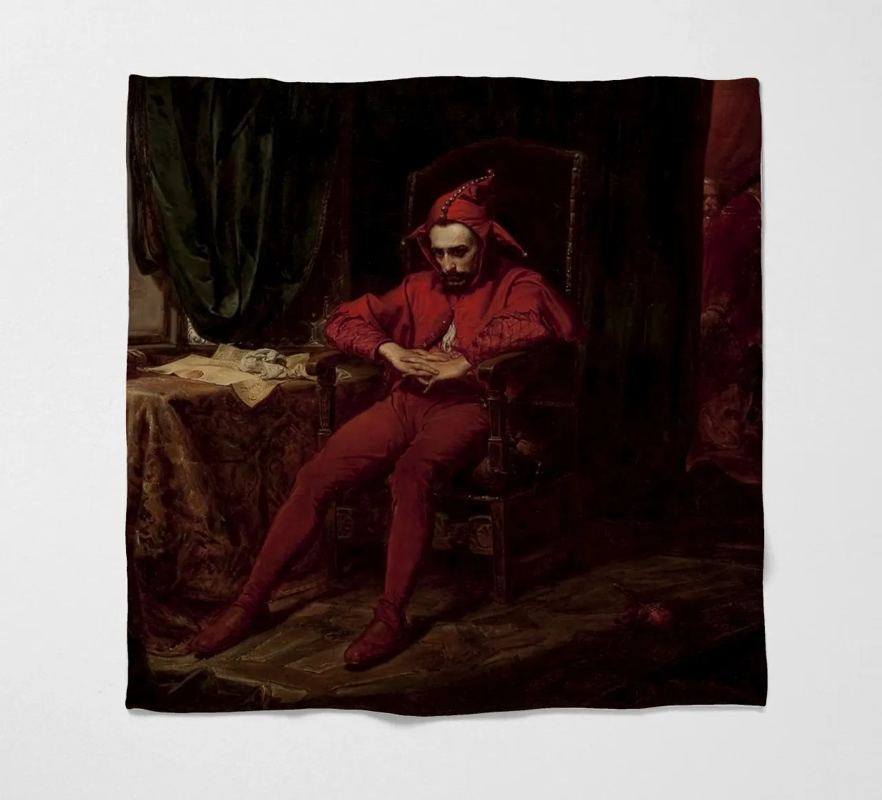 Jan Matejko - Stanczyk coperta in pile da William Store